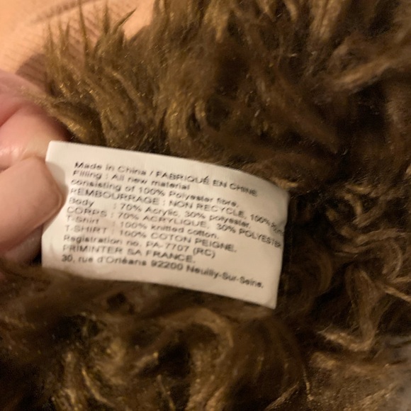 Burberry Check Sweater Teddy Bear Still Has Tag - Picture 6 of 16